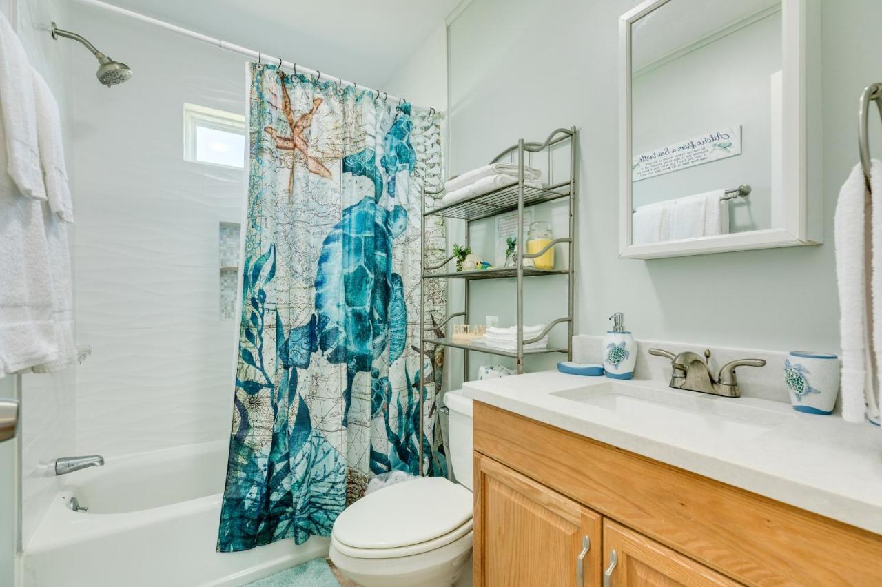 Turtle Sea-Renity Beach Cottage Crystal Beach Eksteriør bilde